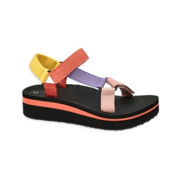 Womens Platform Nature Outdoors Sandals Shoes - Picture 9 of 9